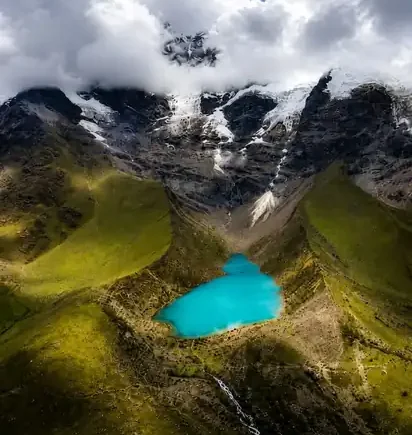 Turquoise at 4,200 Meters