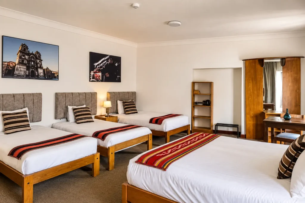 Shared room at Central Market Hotel San Pedro, budget hotel near San Pedro Market Cusco