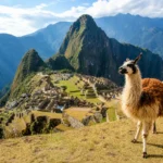 Machu Picchu, 7,972 ft above sea level