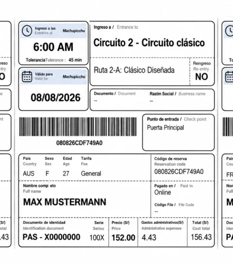 Machu Picchu Tickets: Prices, Circuits and How to Book the Right One